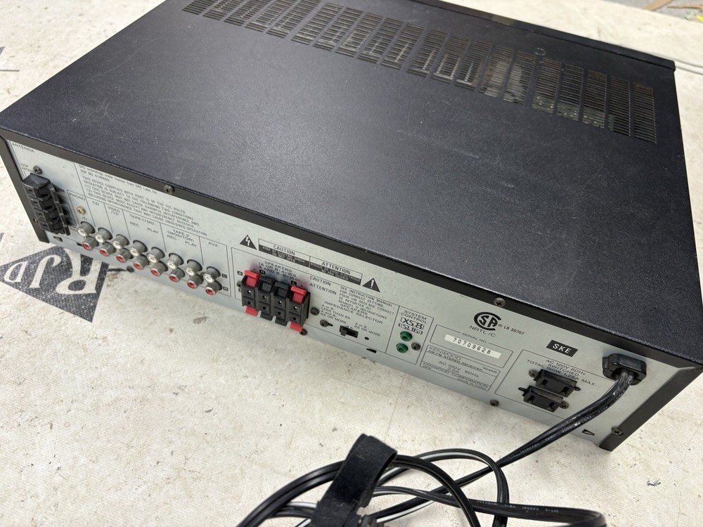 Kenwood 104AR Audio Receiver Tested