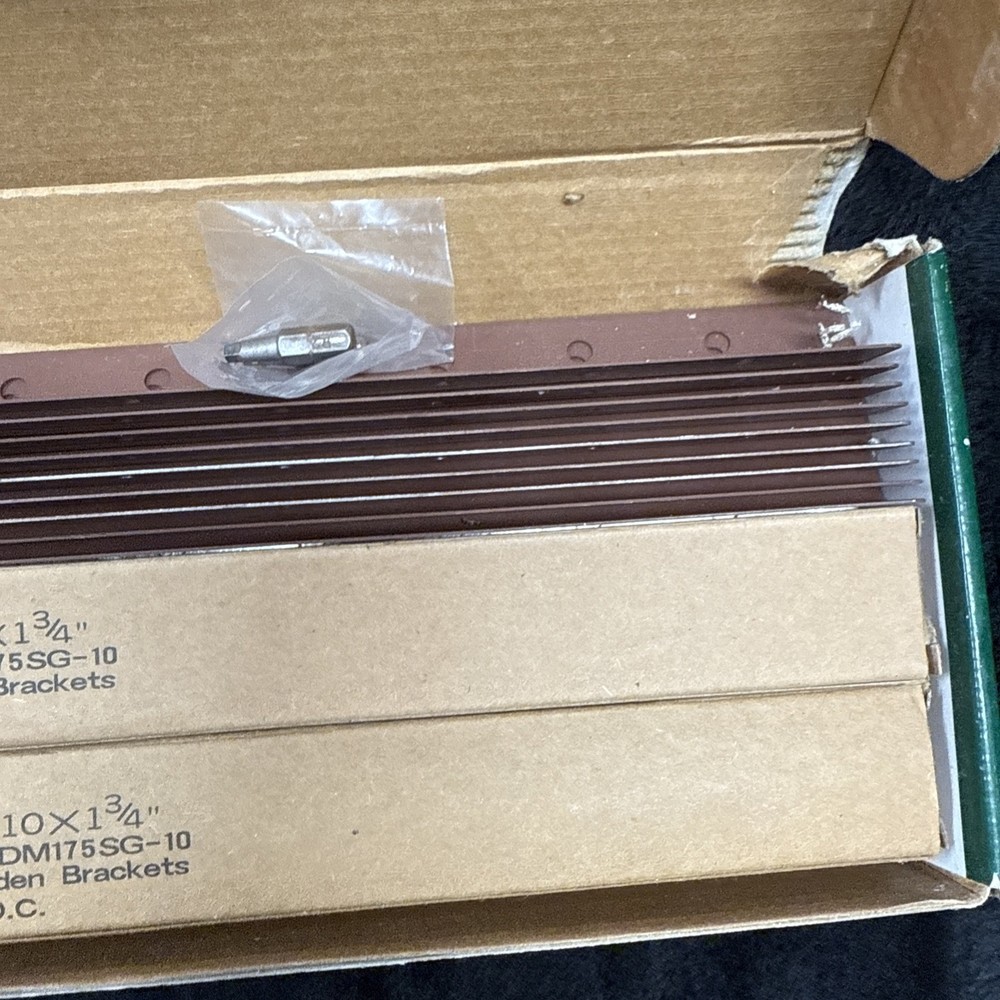 Grabber DECKMASTER DMP175-100 Hidden Bracket System 95% Complete w/ INSTRUCTIONS