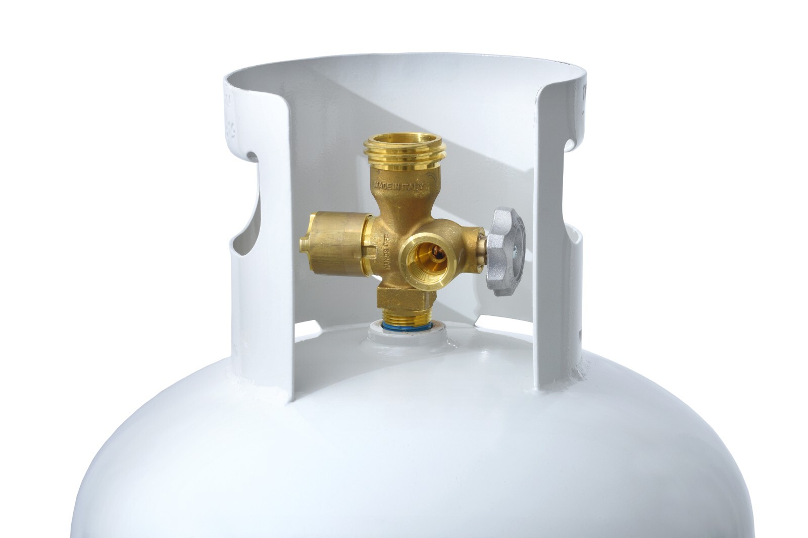 100 LB Multi-Valve Propane Tank with High Capacity Filler Valve