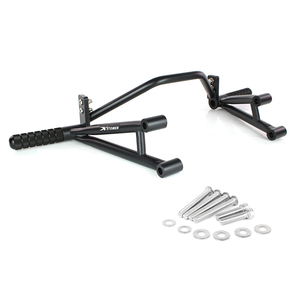 Fit For Yamaha FZ-07 / MT-07 2014-2025 Stunt Subcage Rear Footpeg Crash Bars