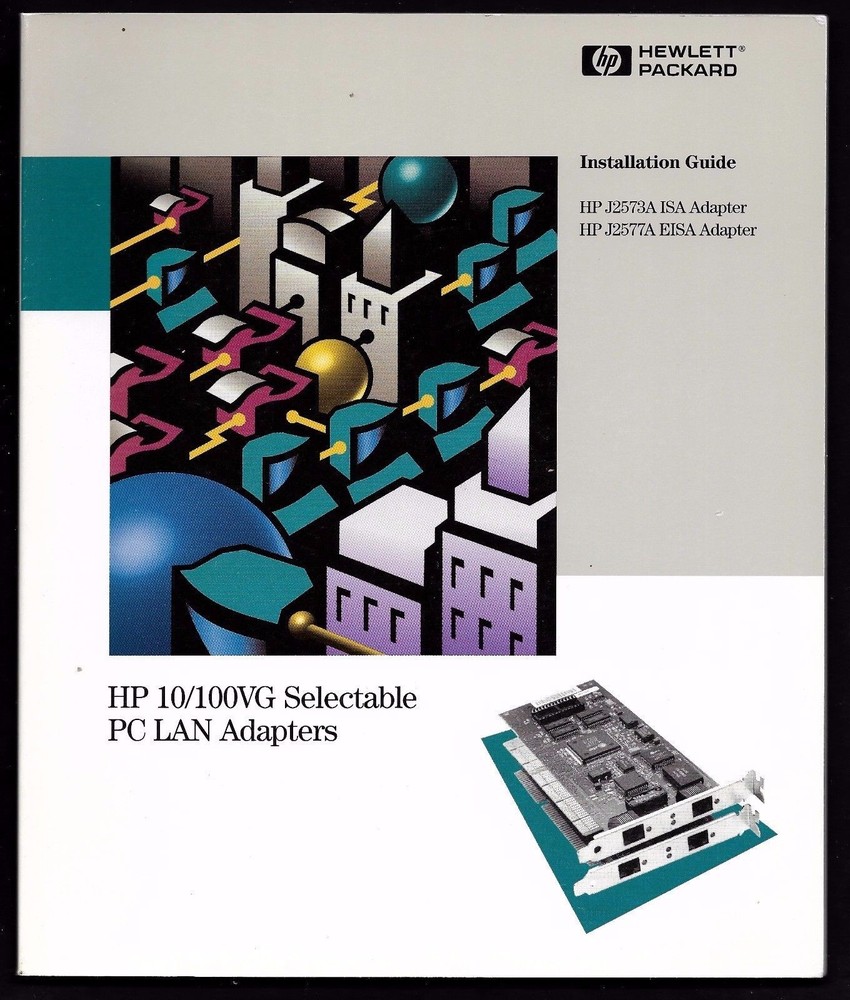 Install Guide HP 10/100VG Selectable PC LAN Adapters