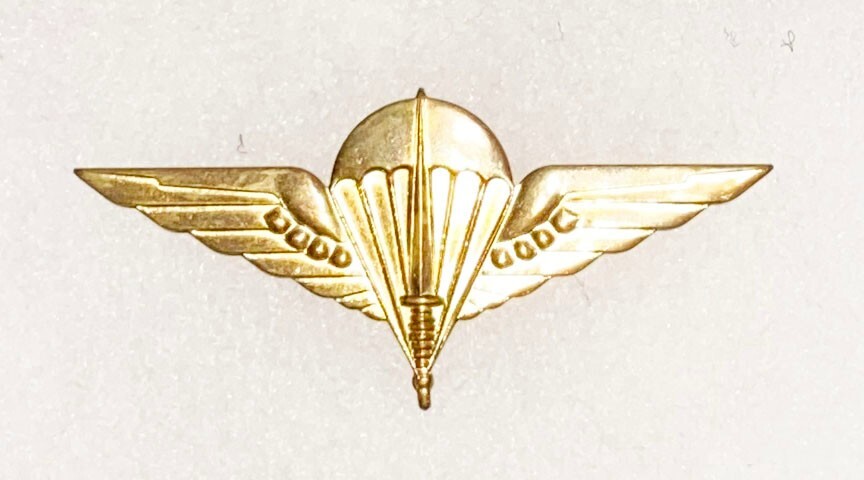 Belgian Para Commando Airborne Wing Badge