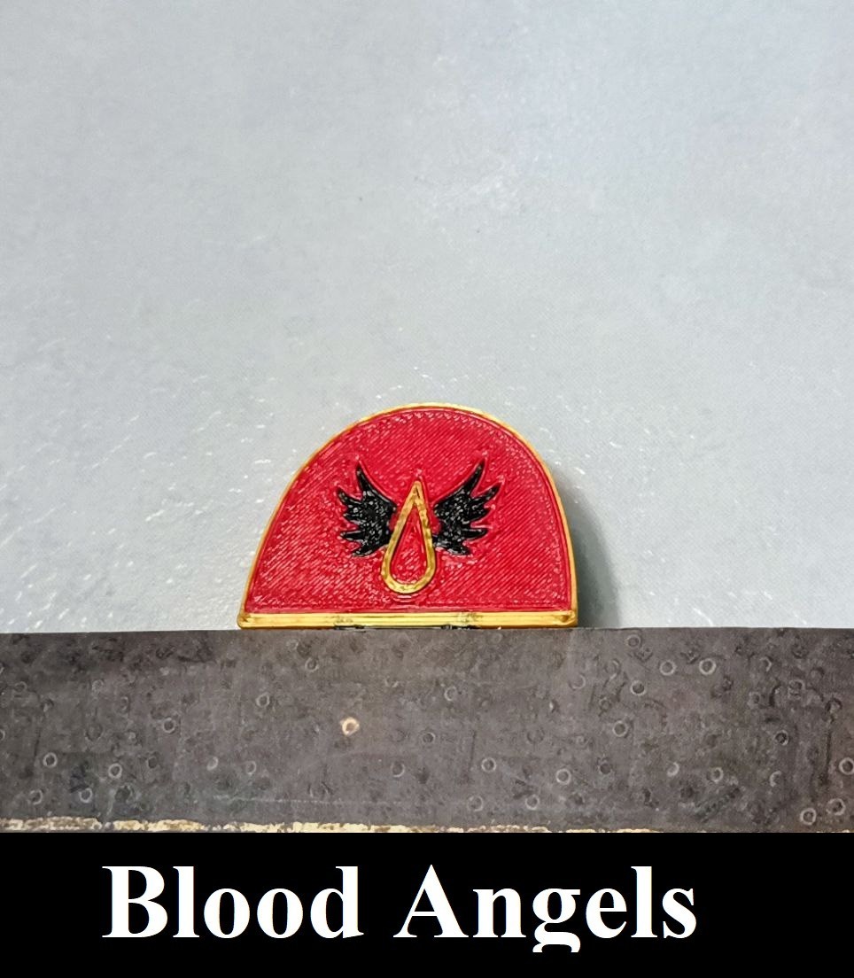 Multicolor Warhammer 40k Bookmarks (Your choice of 3 included)