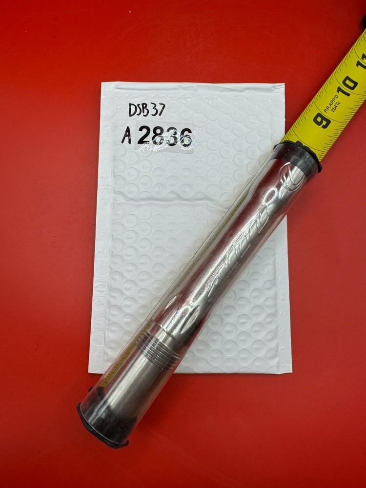 Dye SS Angel Threaded .688 Paintball Barrel Back - Silver