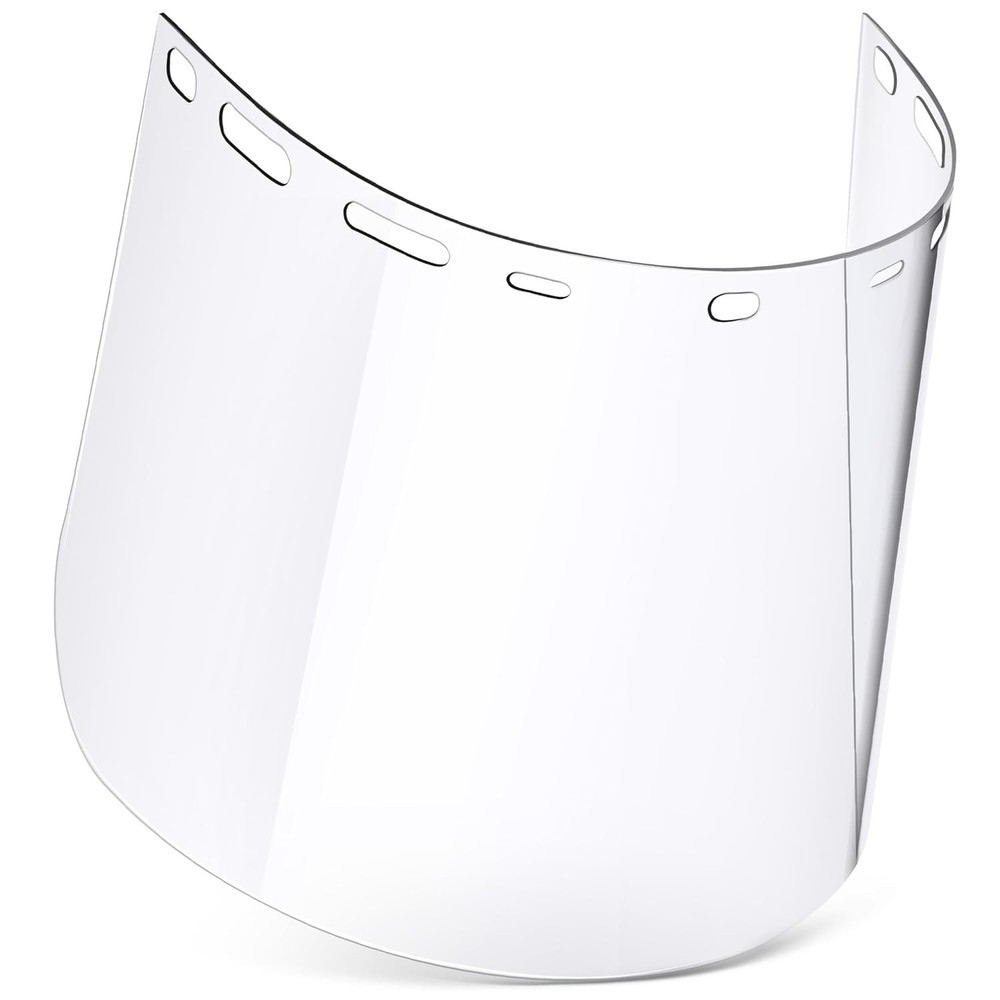 Scratch-Resistant Polycarbonate Face Shield Lens for DIY and Cosplay - 1 Count