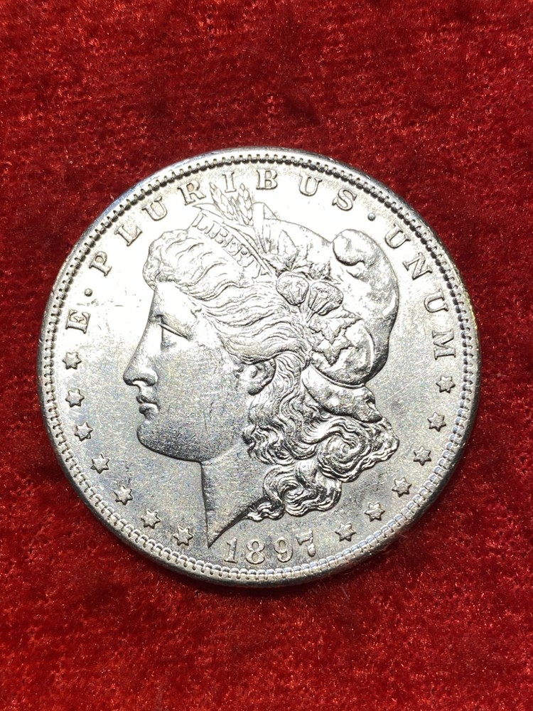 1897-S  $1 Morgan Silver Dollar - About Uncirculated
