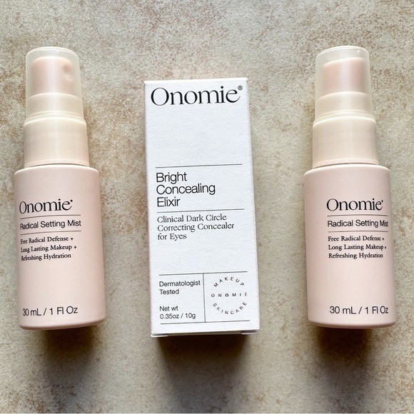 Onomie Radical Setting Mist & Bright Concealing Elixir