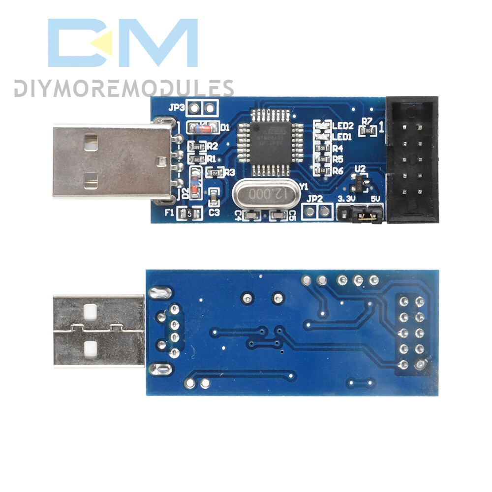 ATMEGA16 Minimum AVR System Board ATmega32 + USB ISP USBASP Programmer Cable