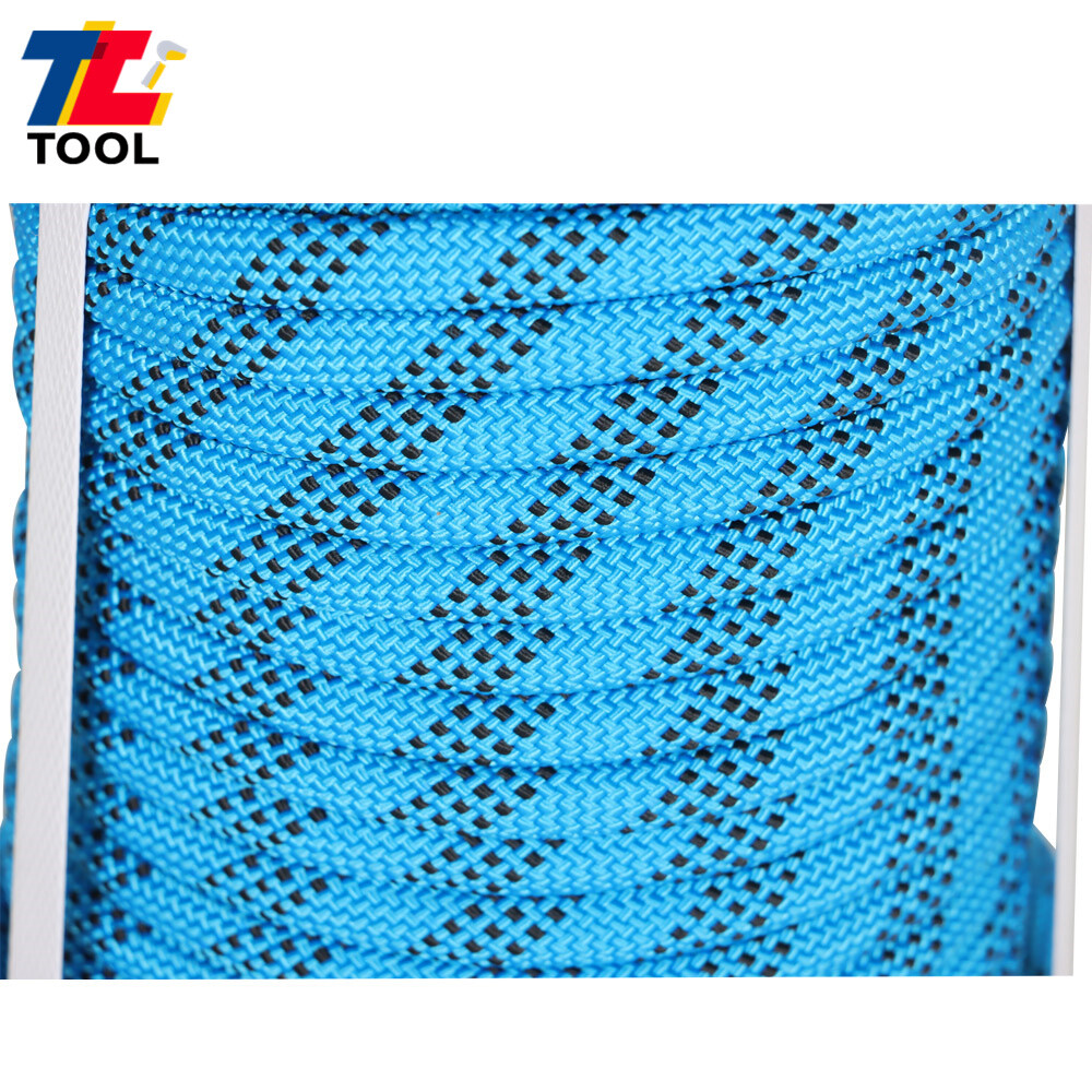 3520Lbs 3/8" × 100' Arborist Tree Climbing Rope High Strong Braid Polyester Rope