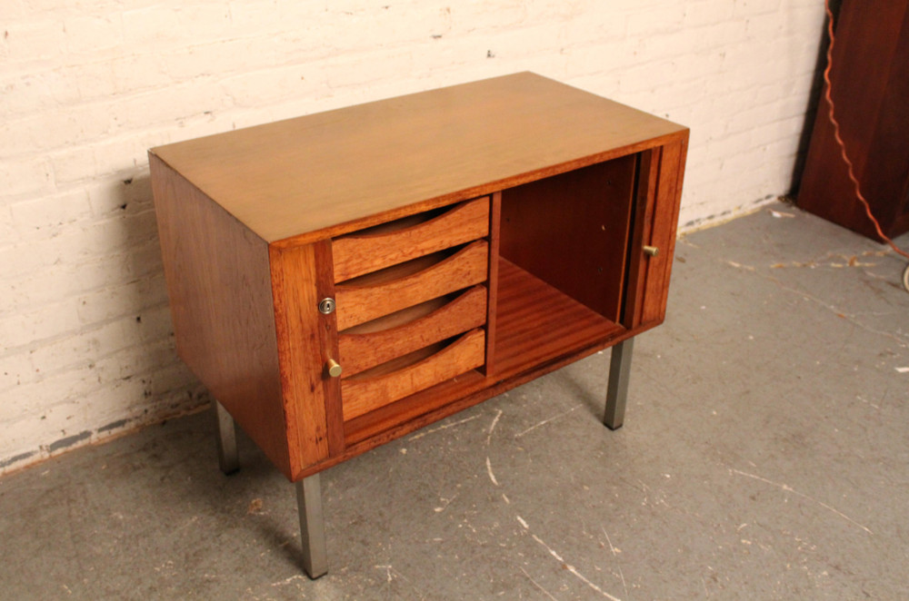 Mid-Century Vintage Mini Office Sideboard