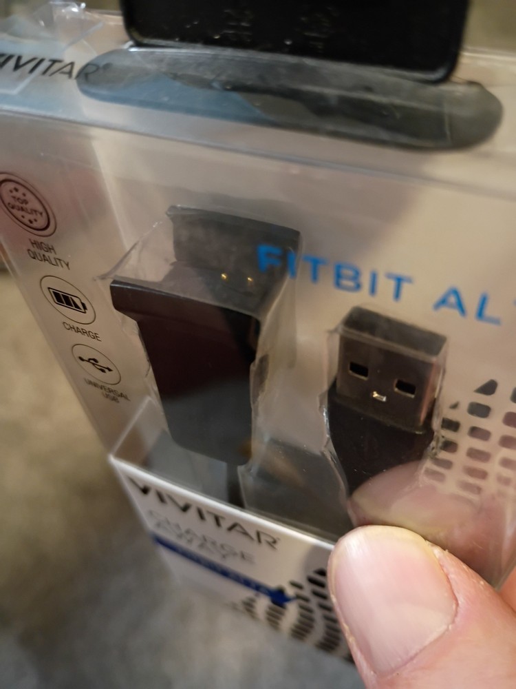 NEW Vivitar Charge Away Cable for Fitbit Alta Only