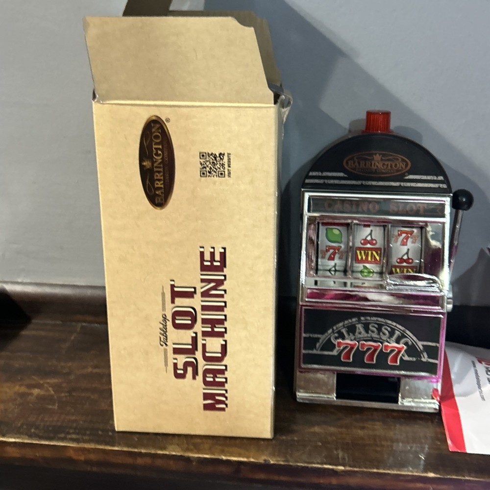 Barrington Tabletop Slot Machine toy
