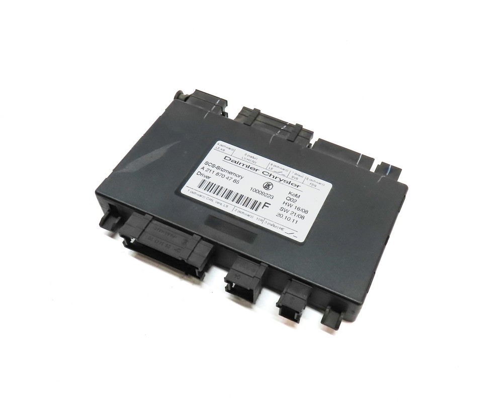 2012 MERCEDES GL350 (X164) FRONT LEFT DRIVER SEAT CONTROL MODULE