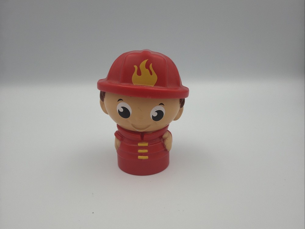 Mega Bloks First Builders Fireman Red Outfit Figure