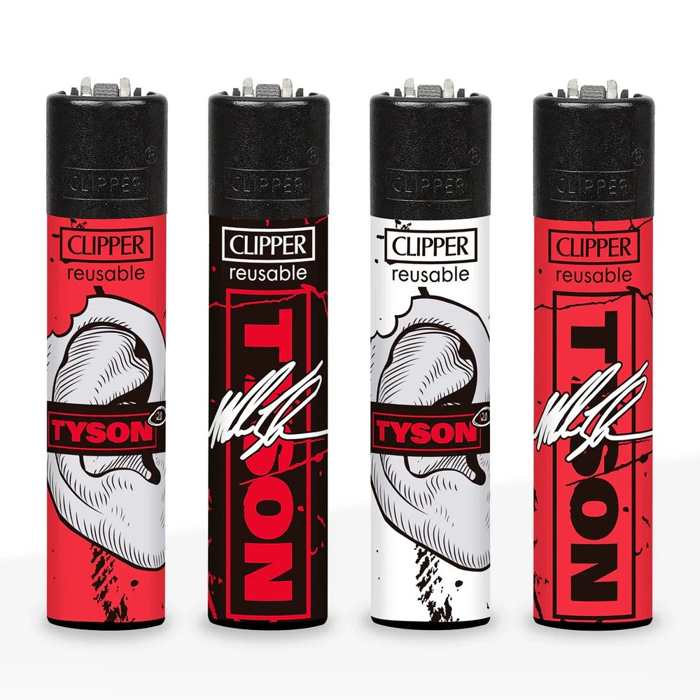 CLIPPER CP11 Tyson Limited Edition Reusable Lighters Carousel | 8ct