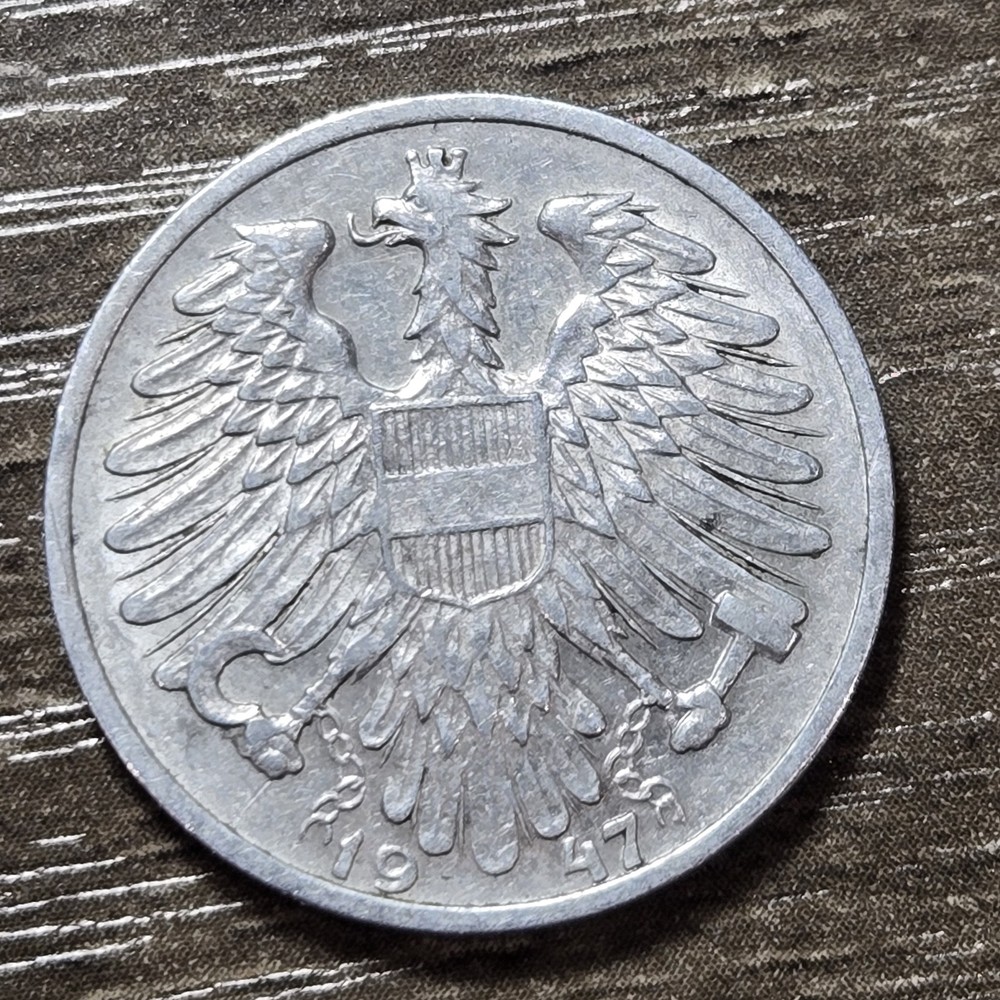 1947 AUSTRIA 1 SCHILLING