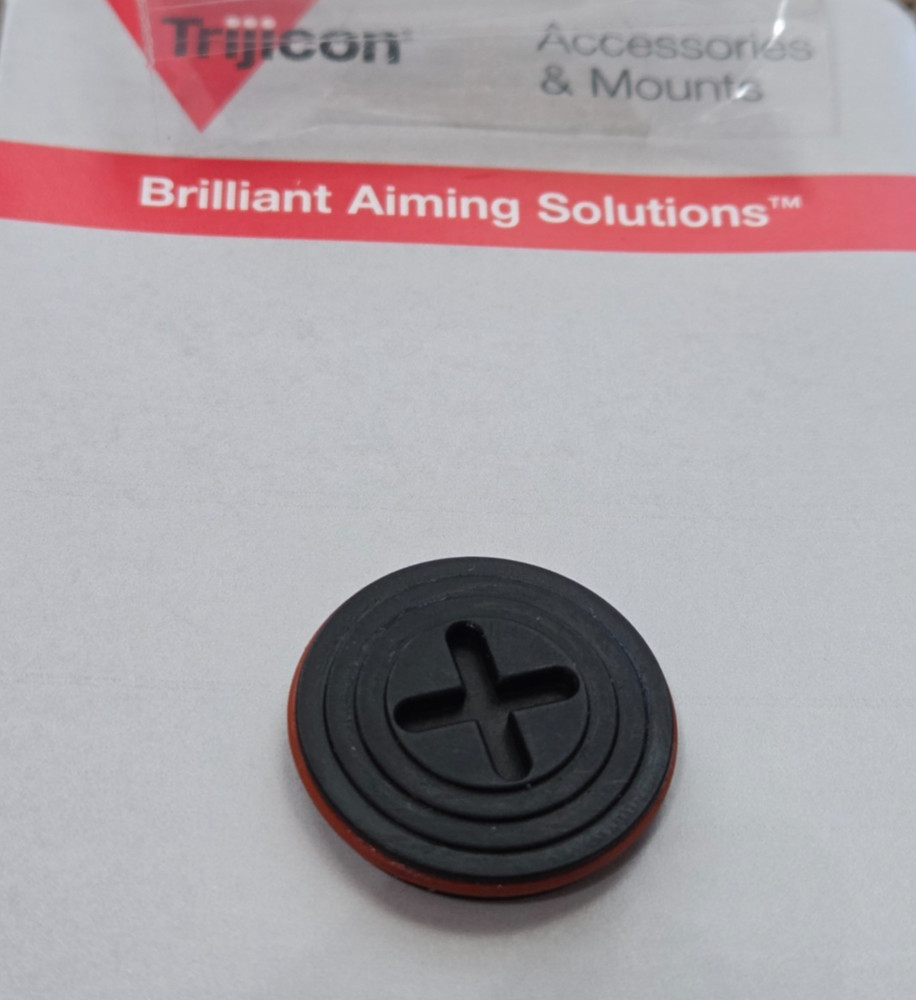 TRIJICON SRO Red Dot Replacement Battery Cap Cover AC30002 Black Rubber O-Ring