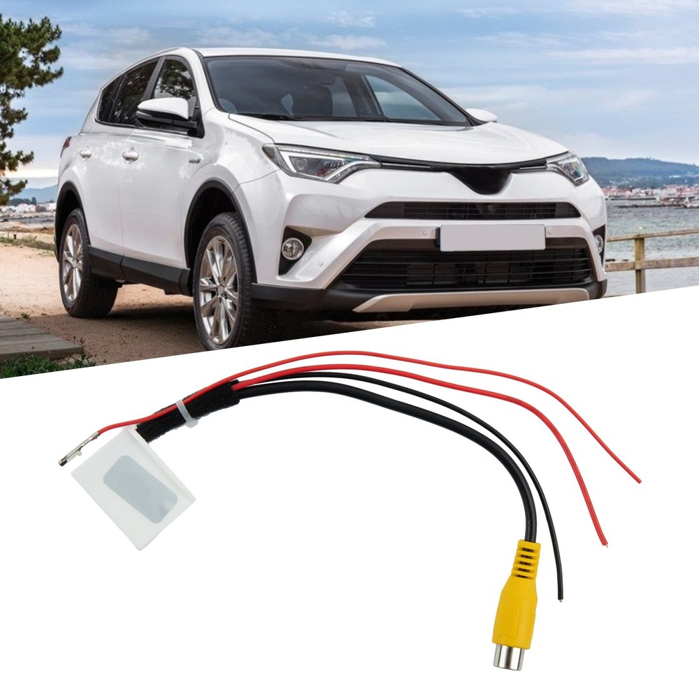 For Toyota Rearview Backup Camera Video Harness Adapter Cable 24pin Replace