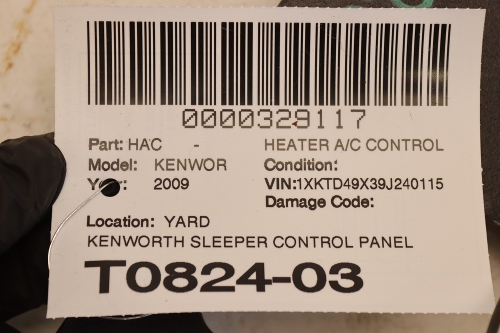 1996-2010 KENWORTH T2000 SLEEPER CLIMATE LIGHT CONTROL SWITCH PANEL OEM