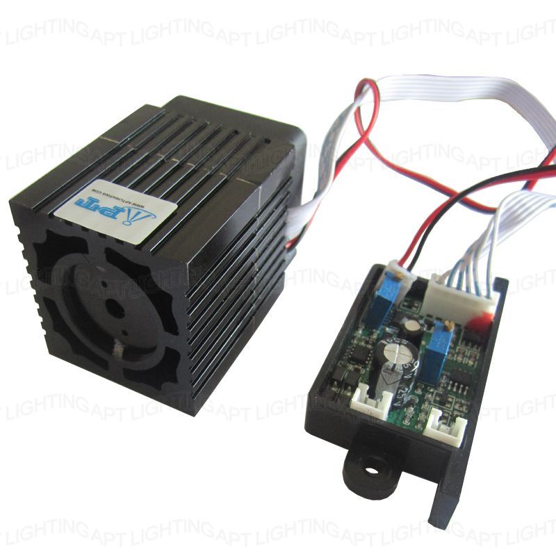 Focusable 12V 200mW 532nm green laser module TTL continuous work Steady working