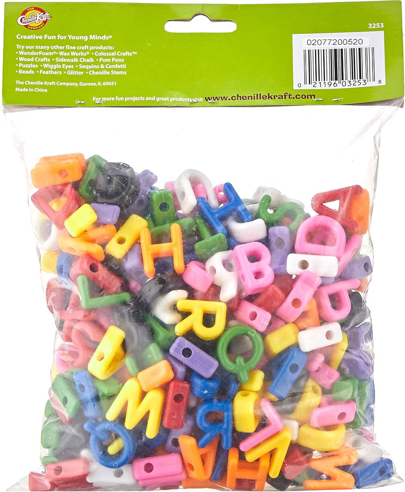 Upper Case Letter Beads (CKC3253)