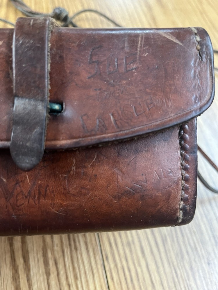 WWII 15th Cavalry Regiment Grouping Papers Dog Tags Ribbons Pins ETC ETO Neat