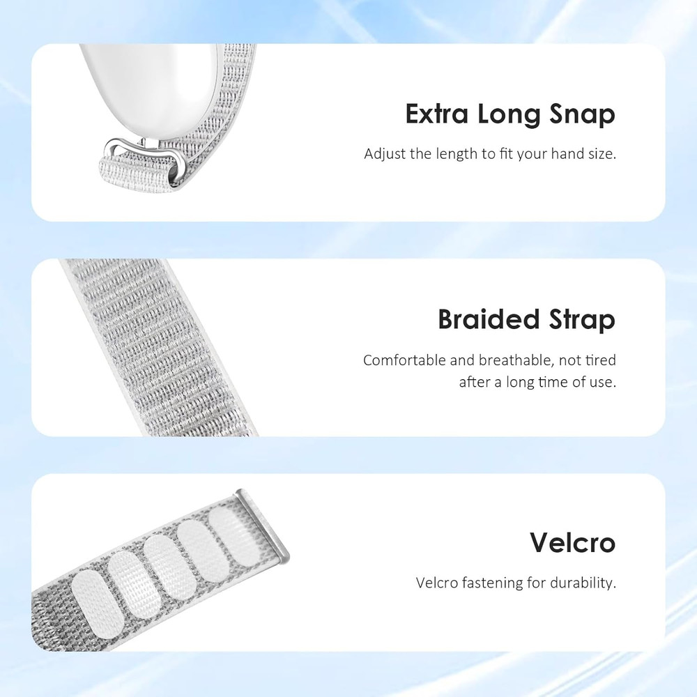 Vr Anti-Slip Controller Straps with Adjustable Knuckle Straps Compatible with Me