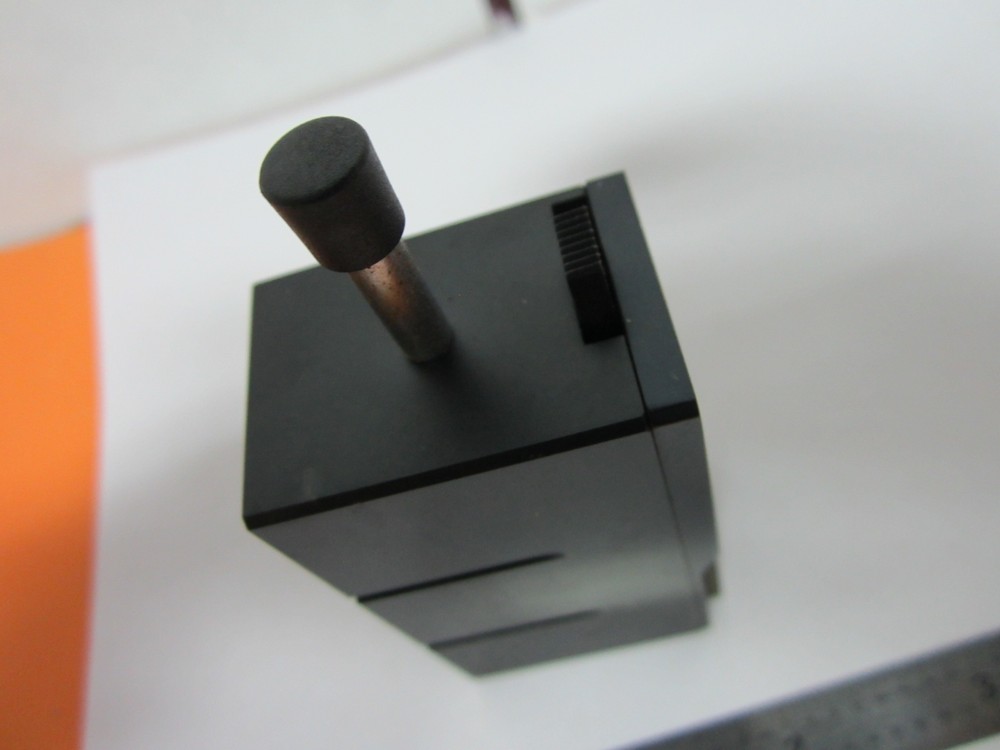 OPTICAL MICROSCOPE PART SLIDE Leitz Wetzlar Germany OPTICS BIN#1E-P-4