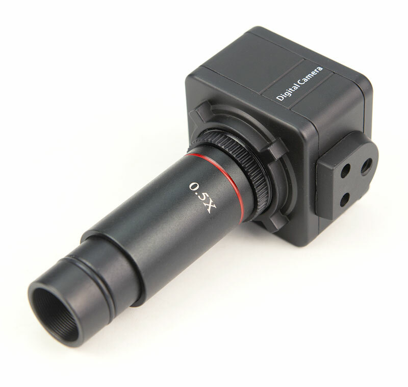 5.0 MP HD USB Microscope Digital Electronic Eyepiece Camera with C Mount Adapter