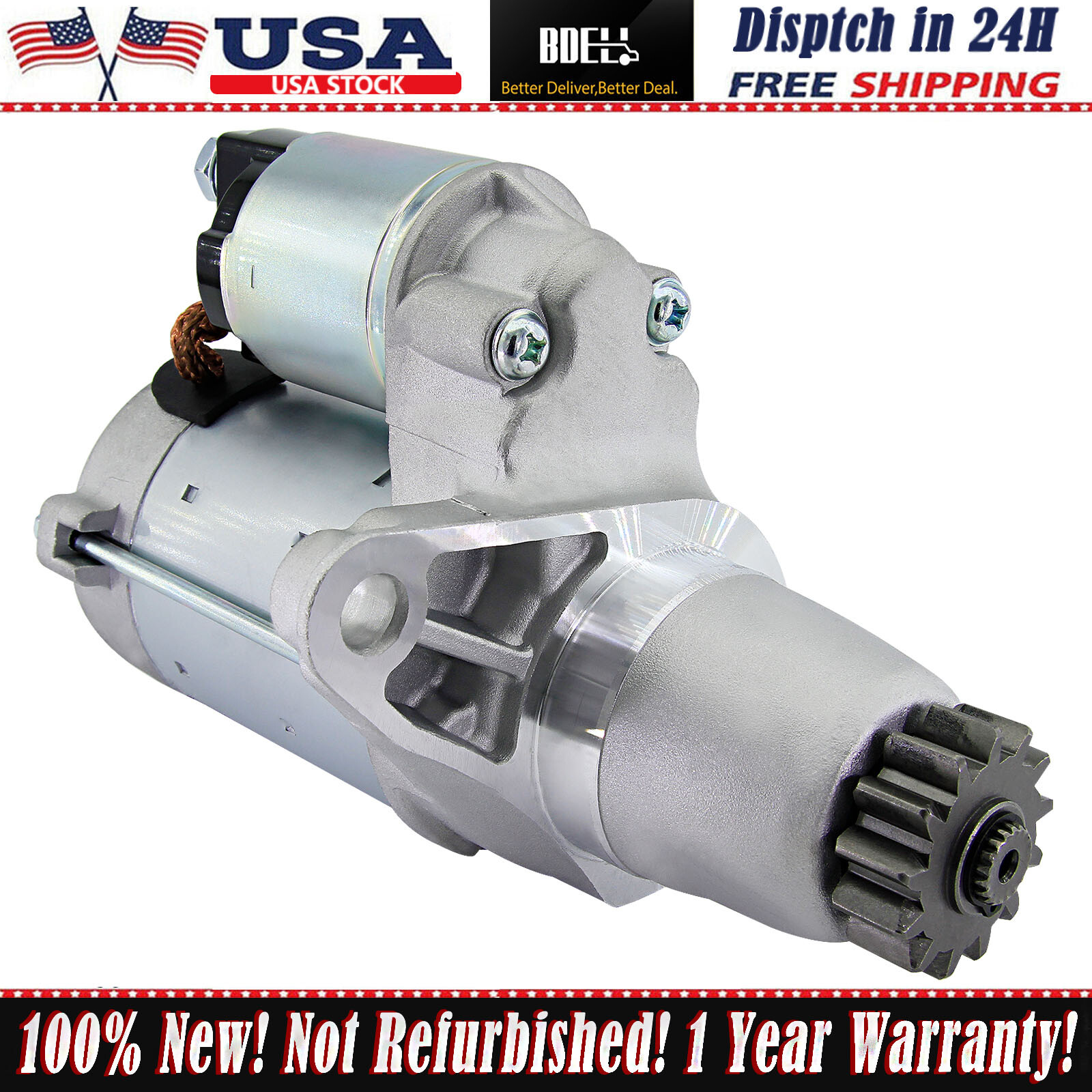 New Starter For Toyota Avalon Camry Highlander Rav4 Sienna Solara Venza 2002-17