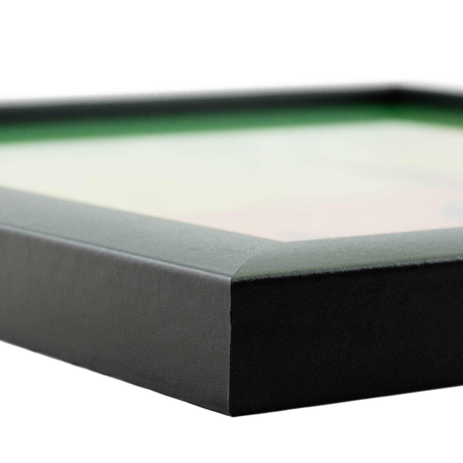 Craig Frames 1" Wide Modern Black Poster Frames, Uncommon Sizes, 18x18 - 25x35