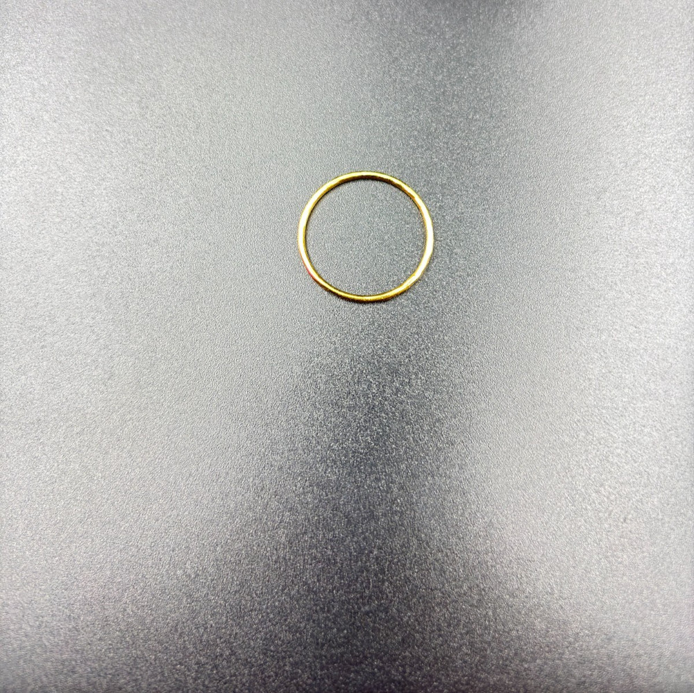 14k Gold Thin Ring Hammered Ring Stackable, Minimalist SZ: 5, 6, 7, and 8,9,10