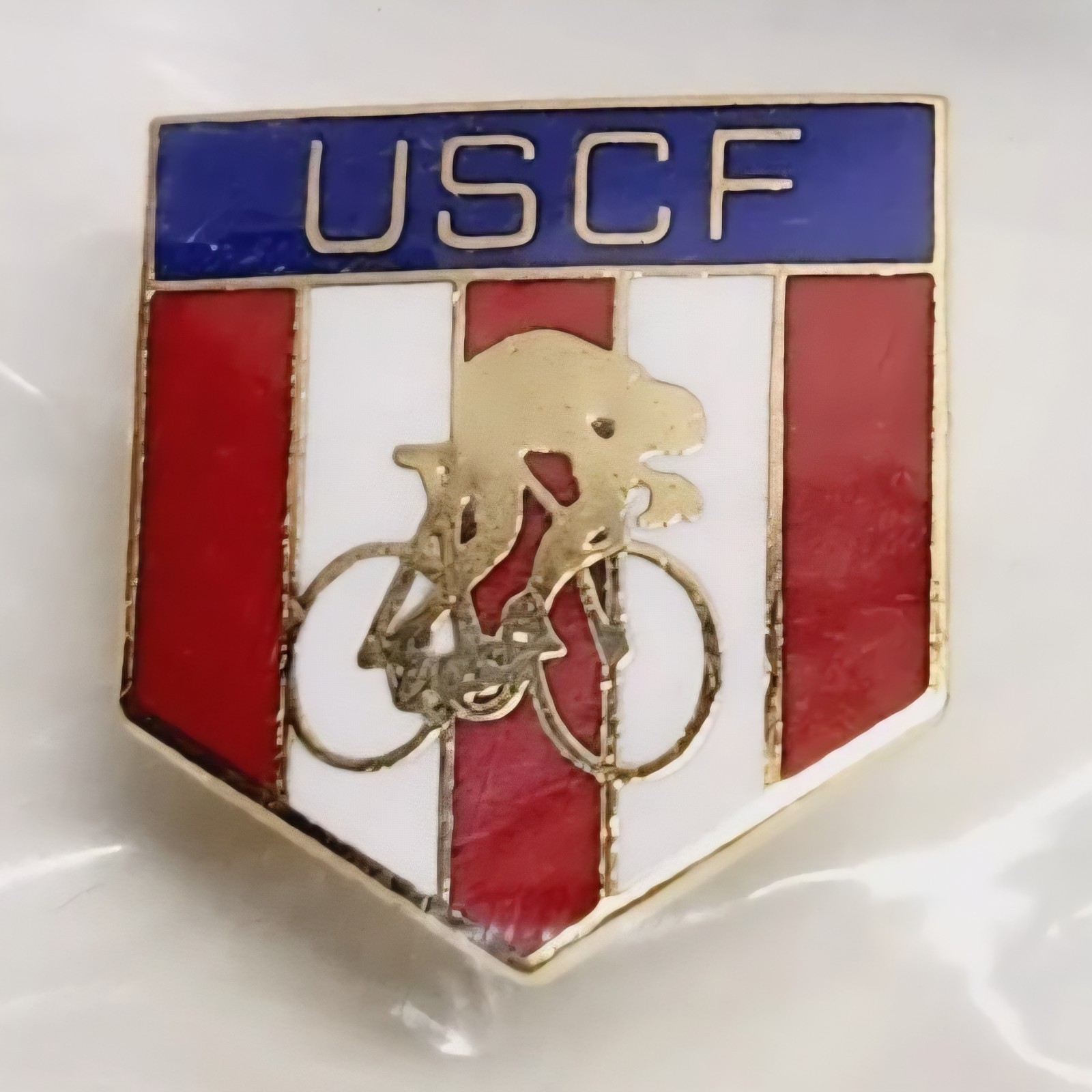 United States Cycling Federation USCF Track  Racing Lapel Pin Judges Collection