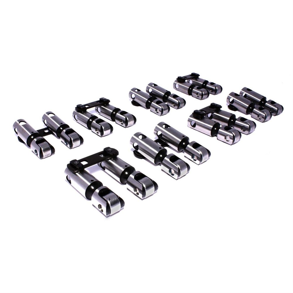 COMP Cams 815-16 Endure-X Lifters, Solid roller, Fits Chevy, Set