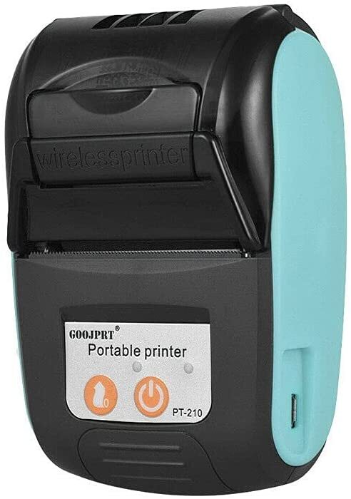 Mini Portable Bluetooth Thermal Label Receipt Printer 58mm Wireless POS