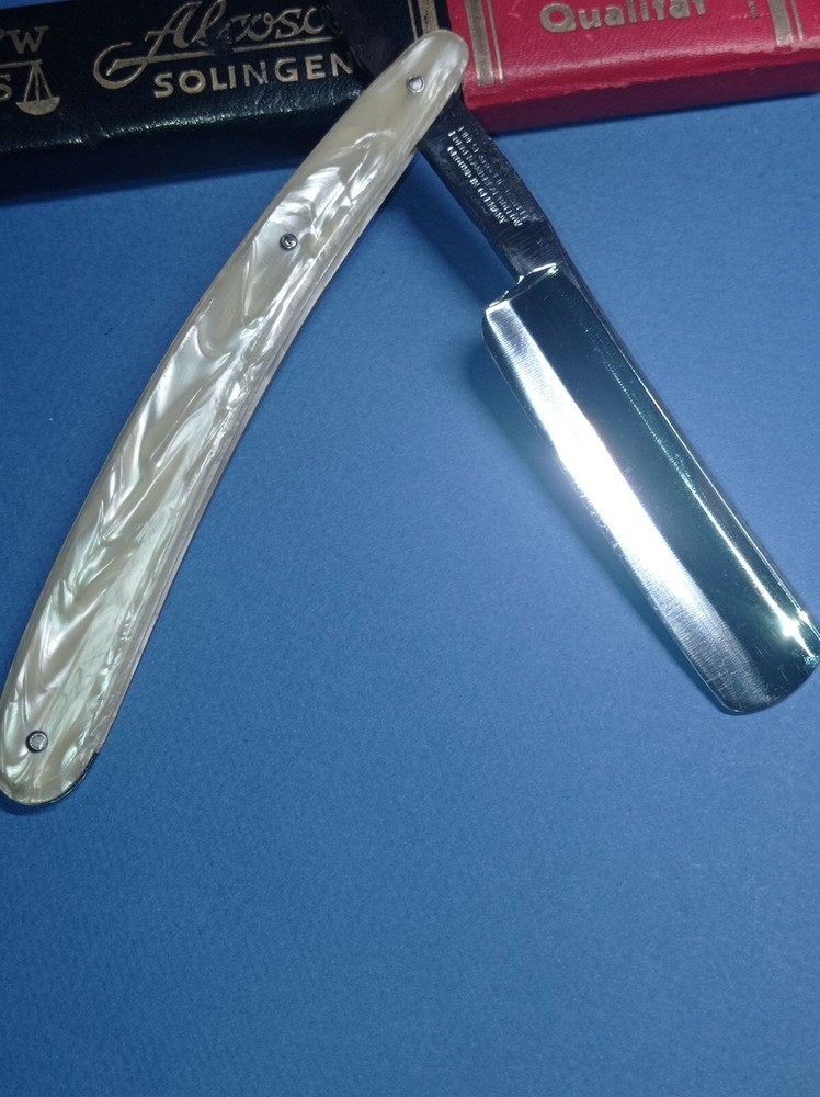 Vintage straight razor Alcoso Solingen