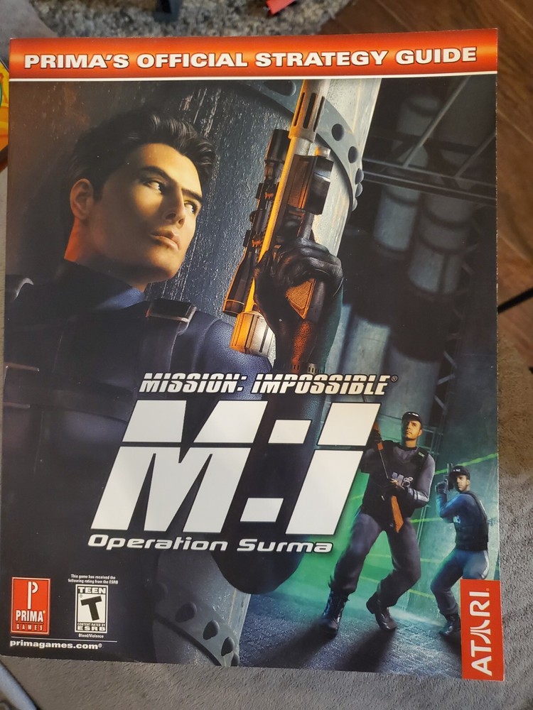 PRIMA Strategy Guide - Mission: Impossible - M:I Operation Surma - Paperback