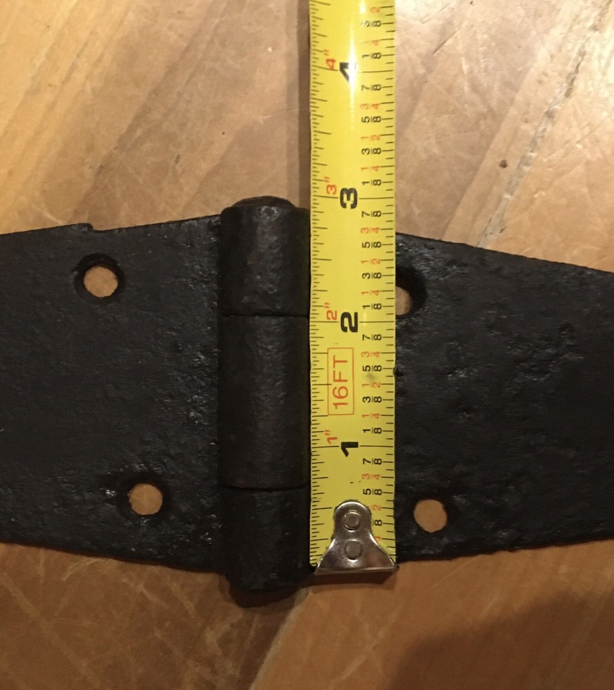 Vintage Rustic Iron Gate Door Hinge 15 3/4”