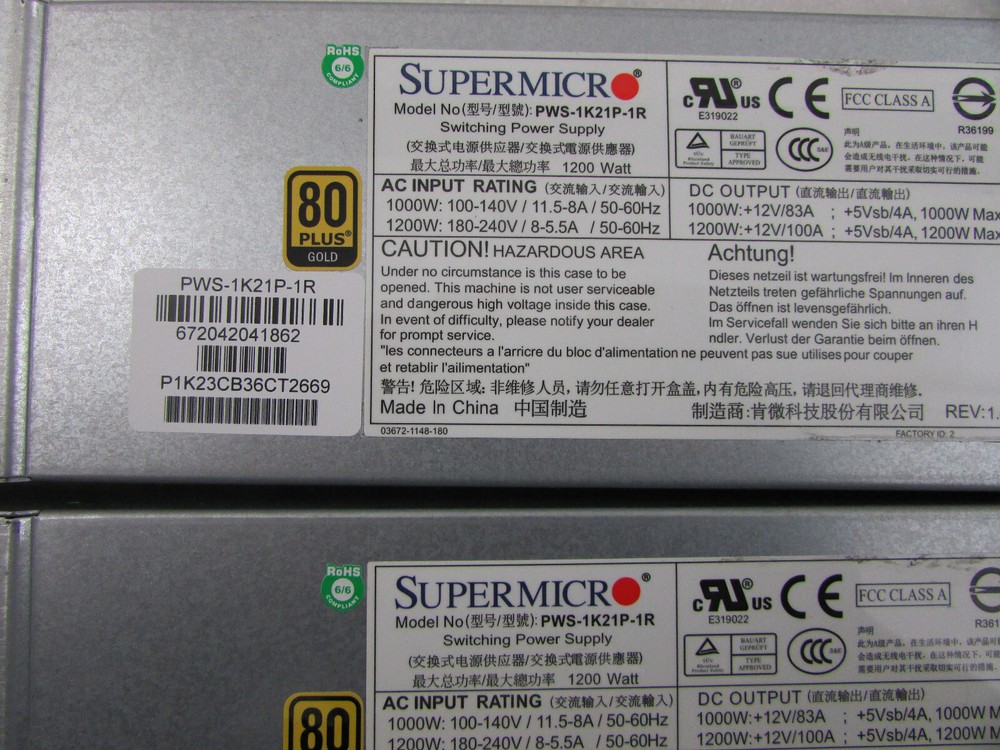Supermicro SYS-6036ST-6LR Super-Server 3U 16-Bay Rackmount Server Chassis