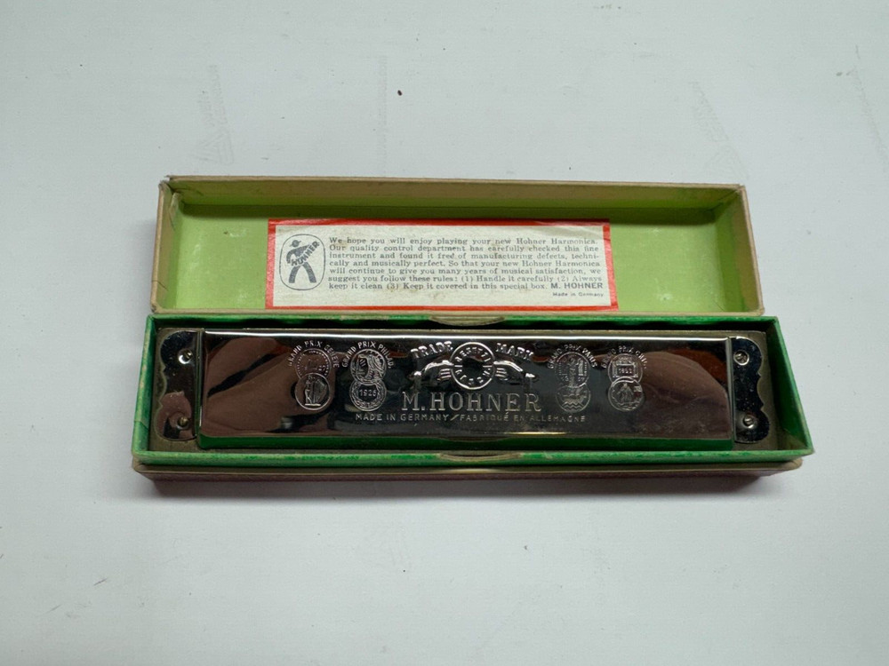 Vintage M. Hohner The Echo Harmonica C [Germany]