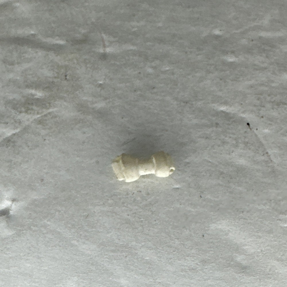 2001 Animal Crossing My House 0.5" Dog Chew Bone Furniture Figure Nintendo