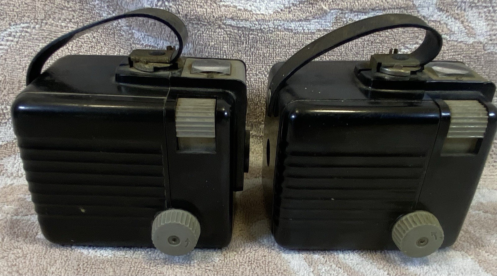 2 - Vintage Brownie Hawkeye Cameras Kodak Flash Untested