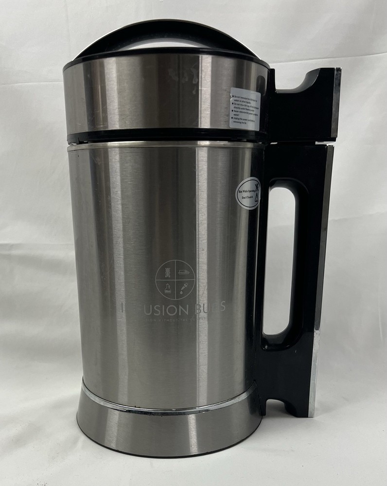 Infusion Buds Electric Herbal Tea Maker Stainless Automatic Infuser Machine