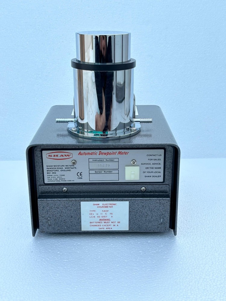 SHAW SADP AUTOMATIC DEWPOINT METER MOISTURE METER HYGROMETER #2