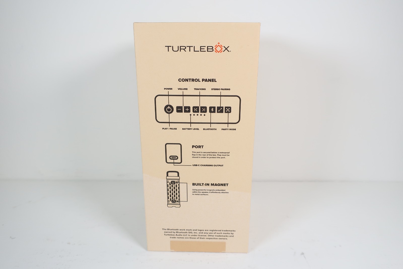 Turtlebox Ranger Loud Outdoor Bluetooth Speaker Yellow – Limited Edition NEW