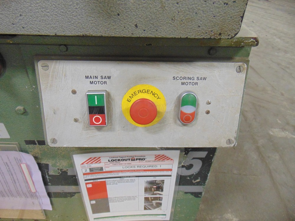 Panel Saw - 77" x 73" x 39"