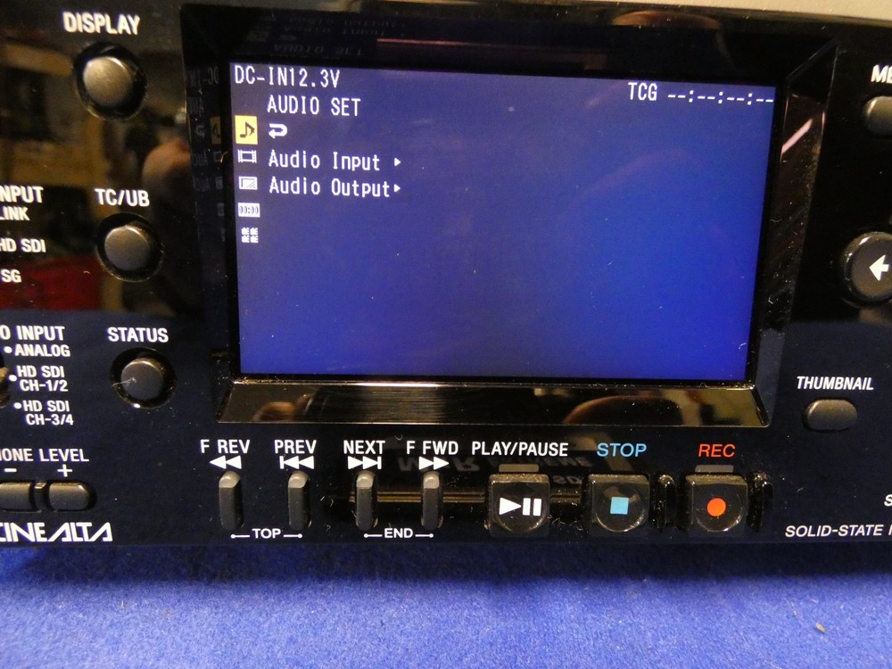 Sony PMW-EX30 Solid-State Memory Recorder w/External Power Supply, Card Adapter
