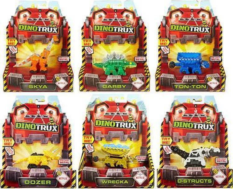 Mattel New Dinotrux Diecast Figure