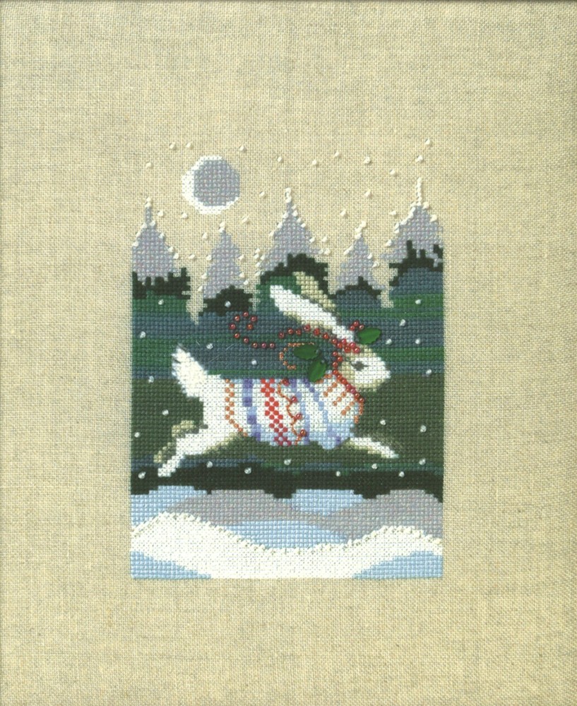 Cross Stitch Chart / Pattern ~ Nora Corbett Winter Hare #NC277