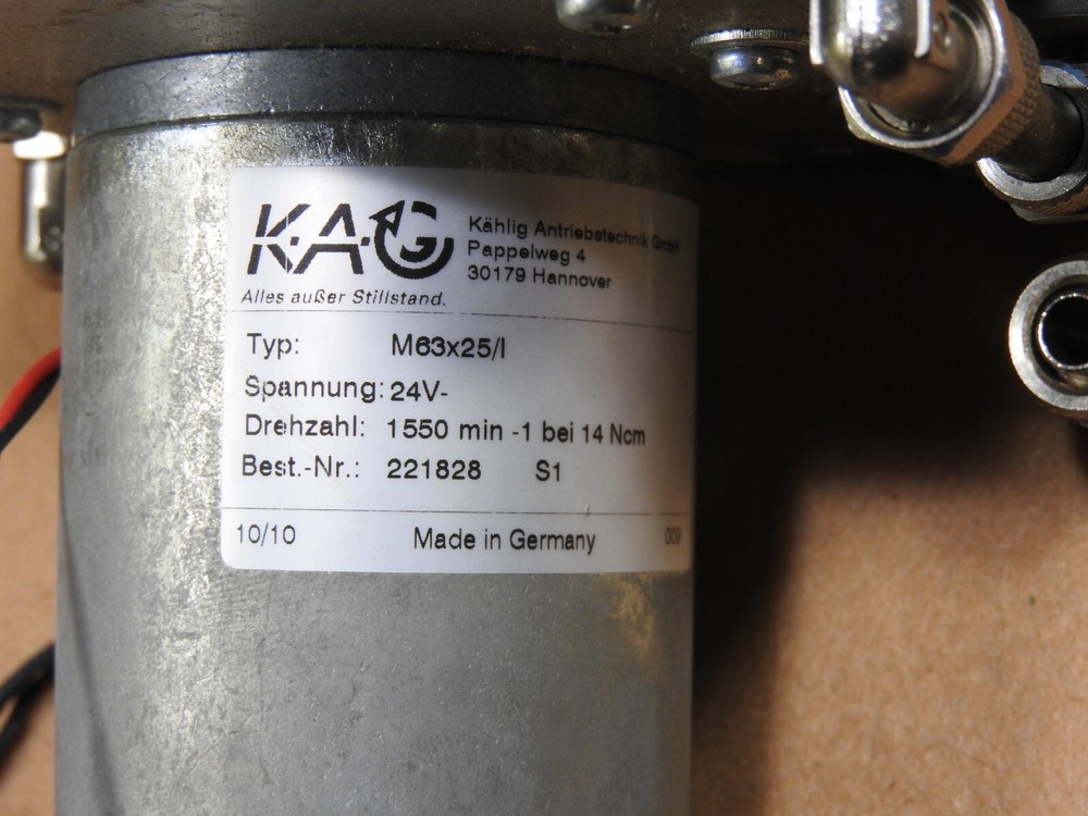 Hyco 24VDC Diaphragm Vacuum Pump, MLH48 - Used